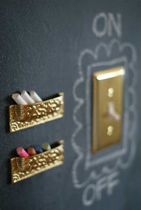 21 Creative DIY Ideas To Decorate Light Switch Plates - WooHome