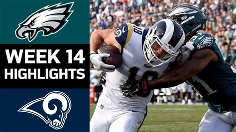 Game #14 2017: Eagles vs LA Rams Home Game Highlights | Rams 43-35 Loss ...