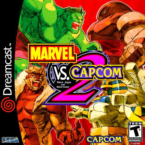 Marvel vs Capcom 2 Reproduction Sega Dreamcast Game. Free Shipping! on ...