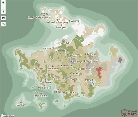 I made an interactive map of Wildemount that you can use for free. Link in comments! : r/mapmaking