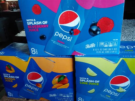 Finally found the 3 new Pepsi flavors : Soda