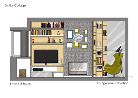 Living Room Interior Elevations - livingroom