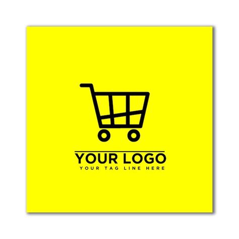 Premium Vector | Food cart logo design vector