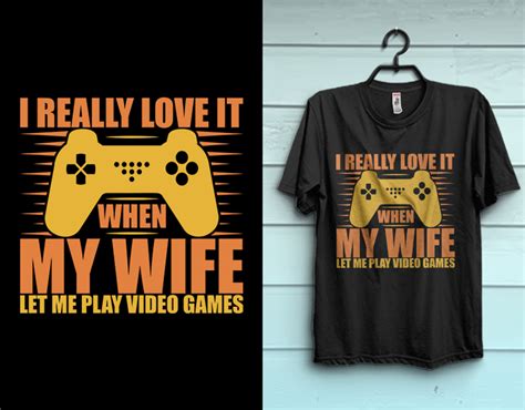 Funny Gaming T-shirt Design on Behance