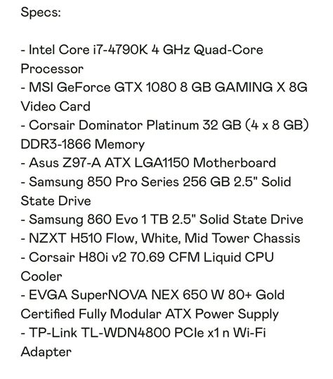 Gaming pc specs any good? Looking to use for streaming, gaming and music production. Cheers in ...