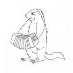 Marmot – Animals Coloring Book Pages Sheet – Kids Time Fun Places to Visit and Free Coloring ...