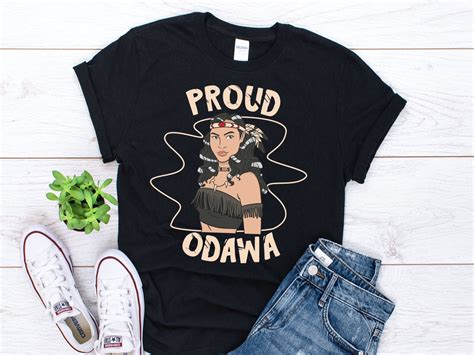 Native American Odawa Shirt Odawa Woman Gift Indian Chief - Etsy