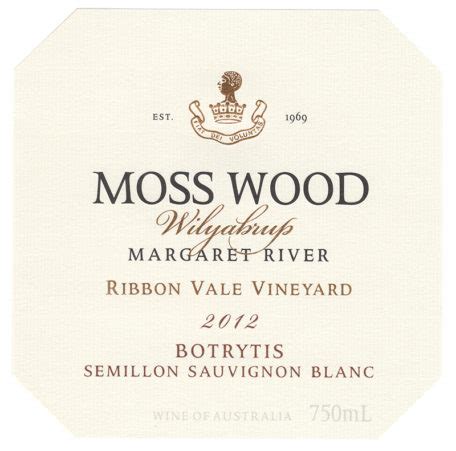 Moss Wood Ribbon Vale 2012 Botrytis Sauvignon Blanc Semillon - Moss Wood