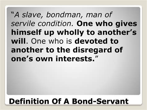 PPT - Bond-Servants Of Jesus Christ PowerPoint Presentation, free ...