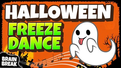 🎃 Halloween Freeze Dance 🎃 Brain Break 🎃 Just Dance 🎃 GoNoodle - YouTube