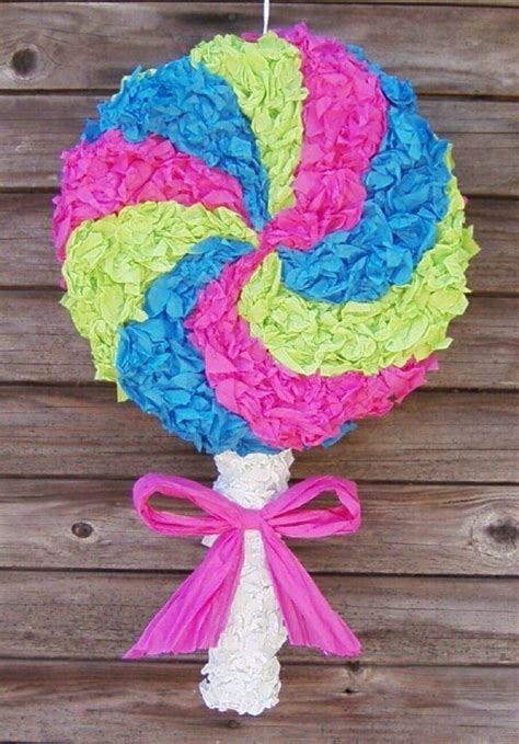 etsy is awesome | Candyland party, Lollipop decorations, Candy theme