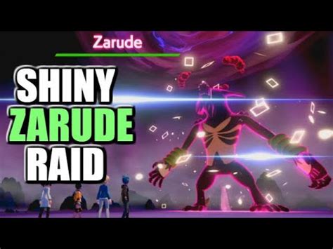 ULTRA Shiny Zarude Raid & Giveaway Soon! - Pokemon Sword and Shield ...