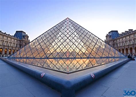 Louvre Pyramid - Destination360 Travel Guides