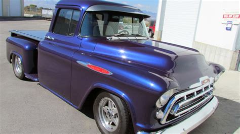 1957 Chevrolet Custom Pickup at Anaheim 2013 as F83 - Mecum Auctions