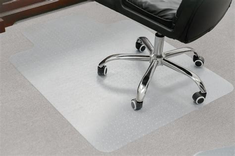 48x36 Inches Home Office PVC Clear Chair Mat for Carpet Floor Protection - Walmart.com - Walmart.com