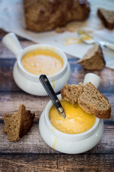 30 Minute German Beer Cheese Soup Recipe - The Wanderlust Kitchen