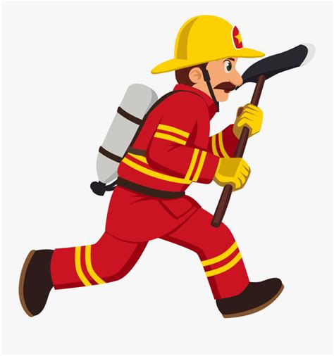 Fireman Firefighter Clip Art On Firefighters And Fire - vrogue.co