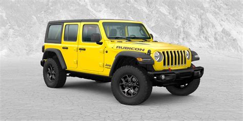 Jeep Wrangler Rubicon Xtreme-Trail Rated Is The Yellow You Need To Bust ...