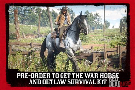 Iron Grey Ardennes (War Horse) | RDR2 & Online Horse Stats & Locations