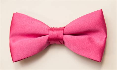 Hot Pink Bow Tie : Classic Tuxedos & Suits