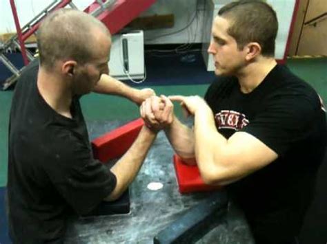 Arm Wrestling Techniques - Explaining The Top Roll - YouTube