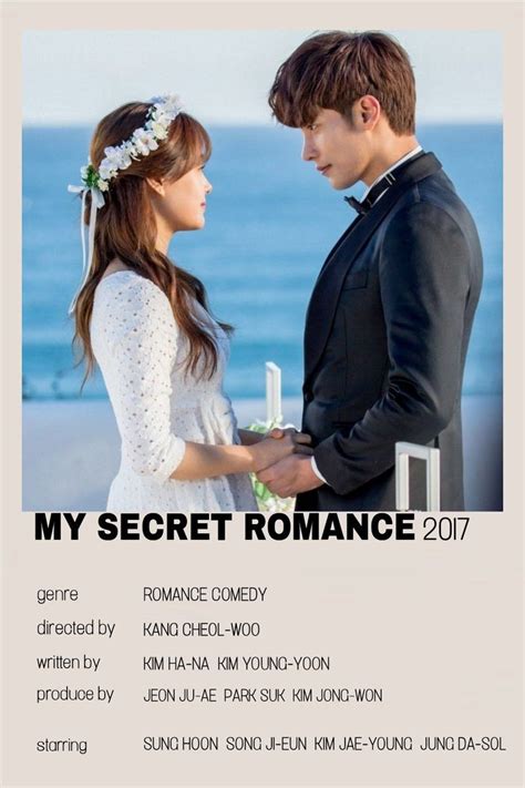 MY SECRET ROMANCE | Dramas coreanos, Poster de peliculas, Póster de la ...