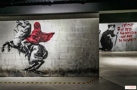 The Banksy exhibition reopens in Paris: late-night opening - Sortiraparis.com