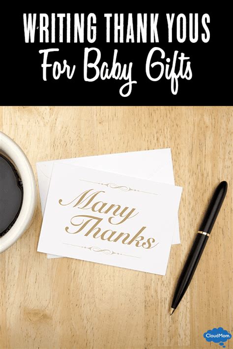 Writing Thank You Notes For Baby Gifts | CloudMom