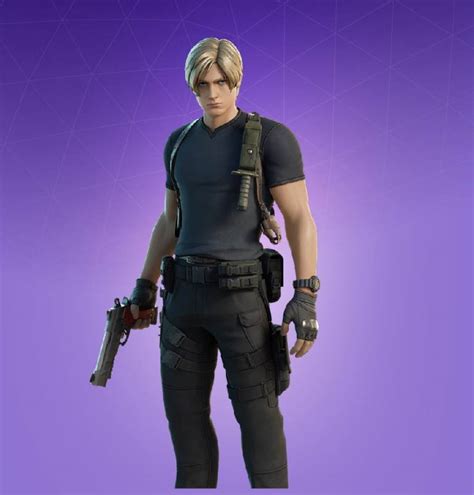 Fortnite Leon S. Kennedy Skin - Character, PNG, Images - Pro Game Guides