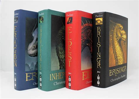 INHERITANCE CYCLE by Christopher Paolini HARDCOVER Collection Set of ...