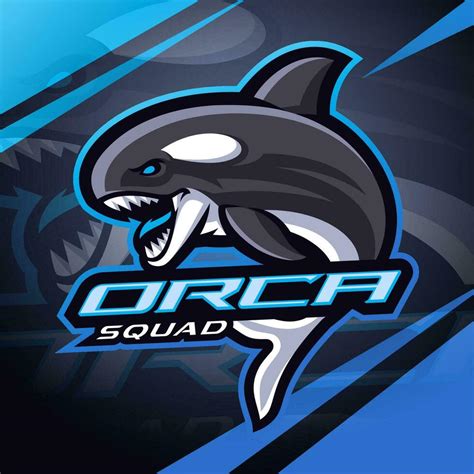 Orca esport mascot logo design 27961381 Vector Art at Vecteezy