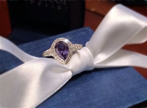 Jewel of the Week - Alexandrite Halo Ring | PriceScope