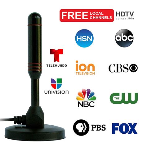 Indoor Outdoor Omni- Directional 360° Digital Roof TV Antenna - Walmart.com