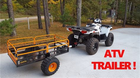 Cabela's XT1500 Off-Road ATV Trailer - Quick Look ! - YouTube