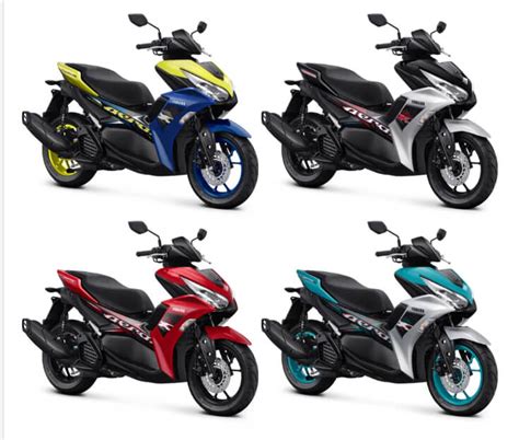 Yamaha Aerox 2023 อัปเดตสีใหม่ในอินโดนีเซีย