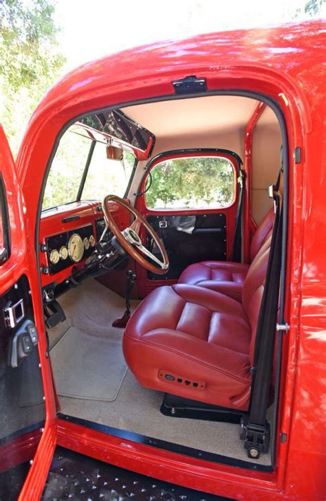 Tan in red powerwagon interior | Power wagon, Dodge power wagon, Classic trucks