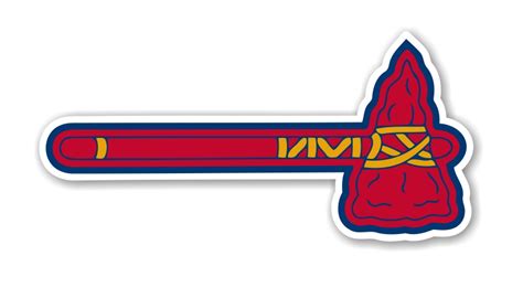 Atlanta Braves "Tomahawk" Precision Cut Decal / Sticker