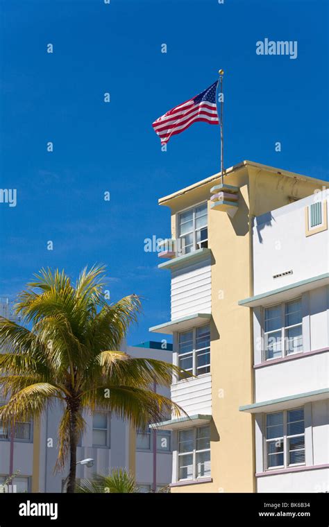 "Art Deco" Hotel, "South Beach" Miami, Florida, USA Stock Photo - Alamy