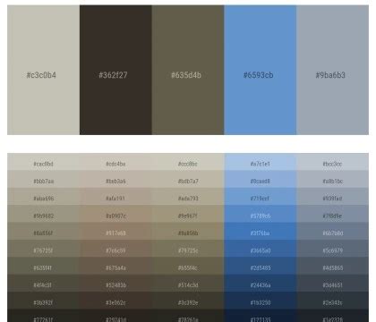 1 Latest Color Schemes with Ash And Taupe Color tone combinations | 2023 | iColorpalette
