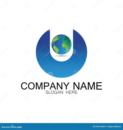 World Logo Designs Vector Icon Stock Vector - Illustration of globe, symbol: 253414564