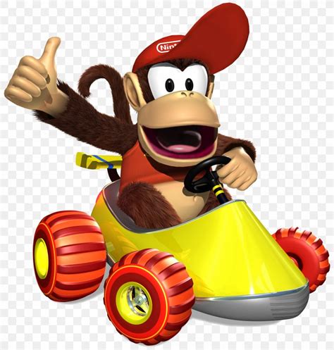 Diddy Kong Racing DS Mario Kart Wii Donkey Kong, PNG, 1260x1324px ...