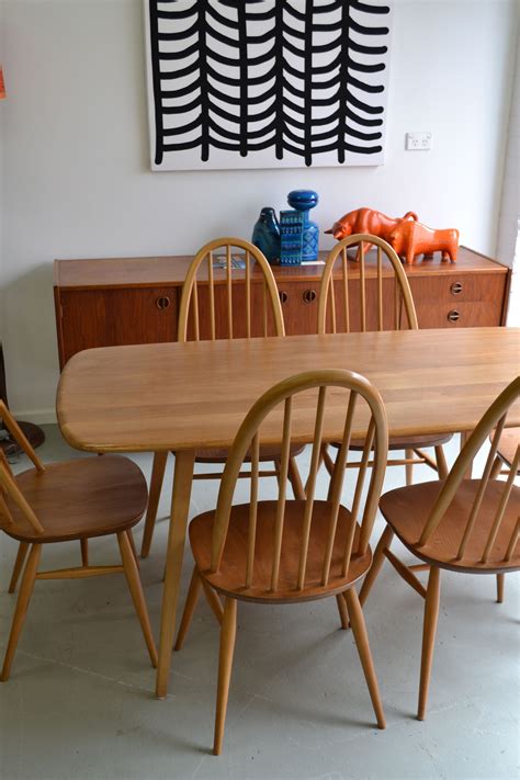 Pin by Nicky Rose on Playroom/dining room bits | Ercol dining table ...