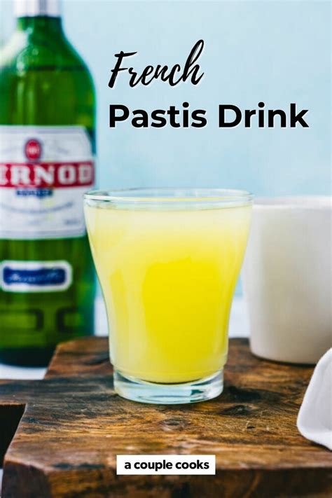 Pastis Drink | Recipe | Flavored drinks, Couple cooking, Cocktail drinks