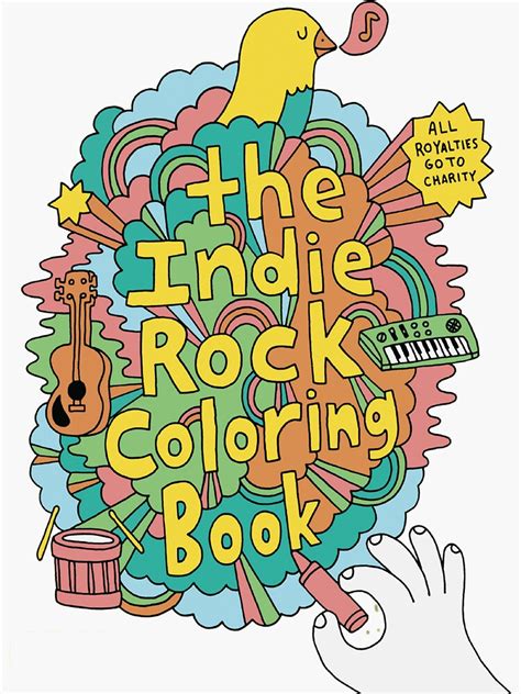 "INDIE ROCK" Sticker by OmGJMeRCiER | Redbubble