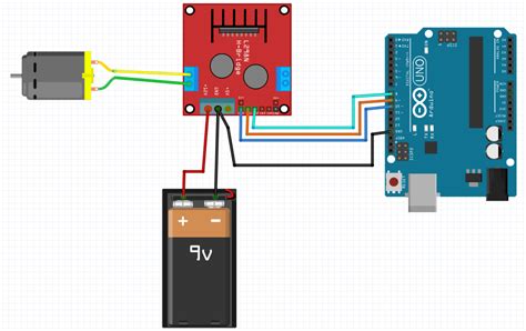 Step by step on how to use the L298n dual H-bridge driver with Arduino ...