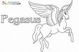 Pegasus Coloring Pages To Print sketch template