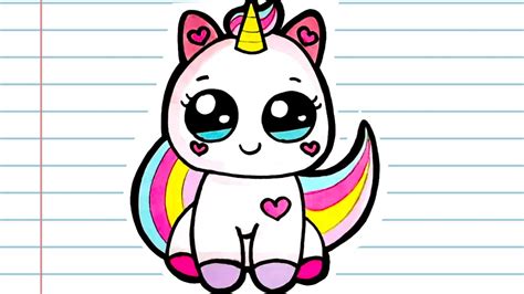 #Shorts How to Draw Cute Baby Unicorn - Happy Drawings - YouTube