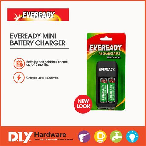 Eveready Rechargeable Mini Charger