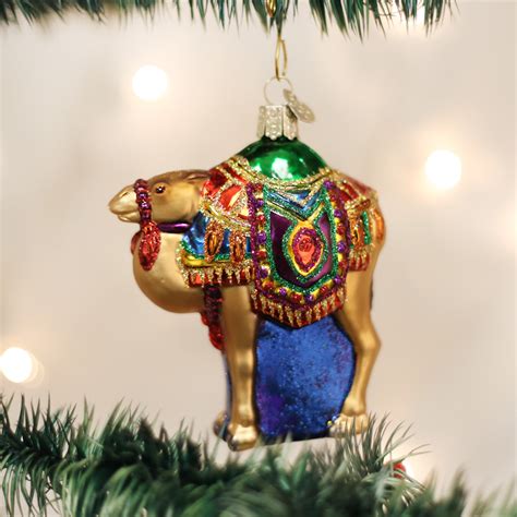 Magi's Camel Ornament Nativity Christmas Ornaments Old World Christmas - TheHolidayBarn.com