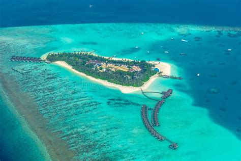 Aerial View On Maldives Island, Ari Atoll. Tropical Islands And Atolls ...